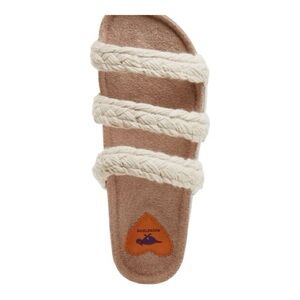 Rocket Dog Boho Ashley String  Braided Strap Sandals Natural color like NEW Sz10